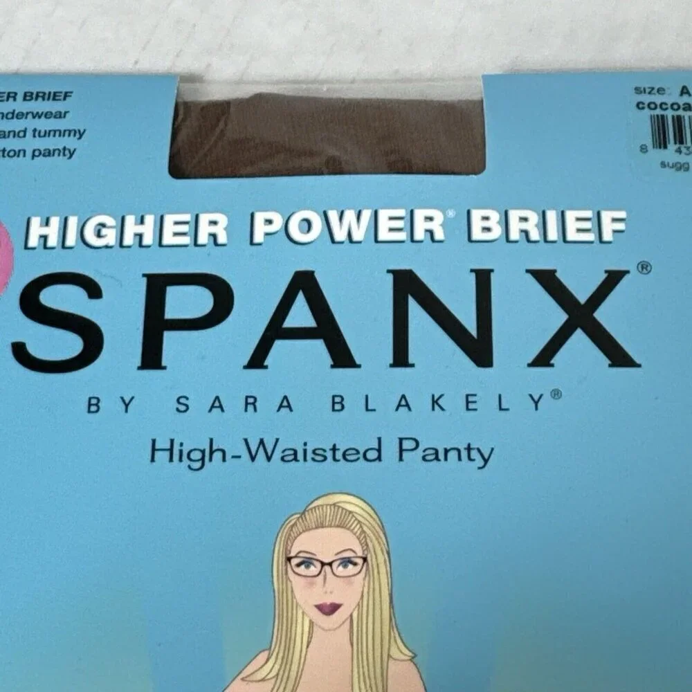 Spanx Higher Power Brief High Waisted Panty‎ Size A Coco 8520